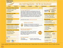 Tablet Screenshot of fairness-stiftung.de
